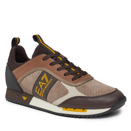 EA7 Emporio Armani Sneakersy EA7 Emporio Armani X8X027 XK347 S867 Blk+Gan+Fungi+Pec+Sp