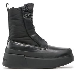

Ботильйони Calvin Klein Padded Nylon Combat Boot HW0HW01263 BAX, Чорний