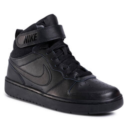Nike Παπούτσια Nike Court Borough Mid 2 (GS) CD7782 001 Black/Black/Black