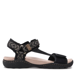 

Босоніжки Clarks Amanda Step 261653364 Black Suede, Чорний