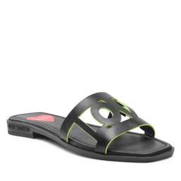 LOVE MOSCHINO Παντόφλες LOVE MOSCHINO JA28332G0EIAX000 Nero/Giallo