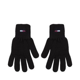 Tommy Jeans Ženske rokavice Tommy Jeans Tjw Flag Gloves AW0AW15480 Black BDS