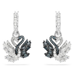 Swarovski Сережки Swarovski Swan 5705728 Срібний