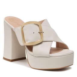 Unisa Sandaler och Slip-ons Unisa Ubios Ivory