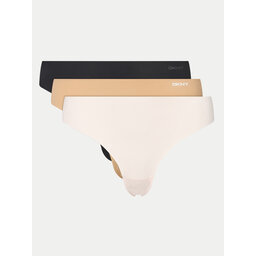 DKNY DKNY 3er-Set Stringtangas DK5026BP3 Weiß