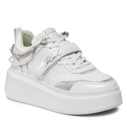 KARL LAGERFELD Tenisice KARL LAGERFELD KL63544 White Lthr 011