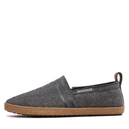 

Еспадрильї Tommy Hilfiger Hilfiger Espadrille C Chambray FM0FM04982 Black BDS, Чорний