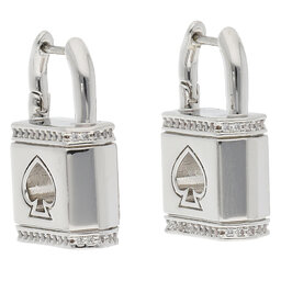 Kate Spade Обици Kate Spade Lock And Spade K9465 Silver 020