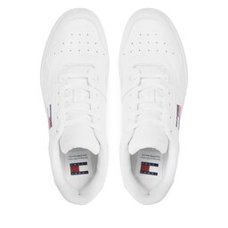

Снікерcи Tommy Jeans Tjm Retro Basket Ess EM0EM01395 White YBR, Білий