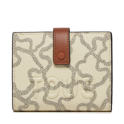 TOUS Mały Portfel Damski TOUS Kaos Icon 395910209 Beige