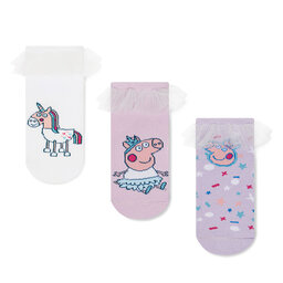 Peppa Pig Ponožky Peppa Pig ACCCS-SS25-205PP(3-PACK) Bílá