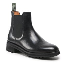 Polo Ralph Lauren Kotníková obuv s elastickým prvkem Polo Ralph Lauren Bryson Chls 812754385001 Black