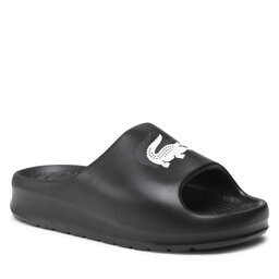 Lacoste Чехли Lacoste Croco 2.0 Evo 123 1 Cfa 745CFA0005454 Blk/Off Wht