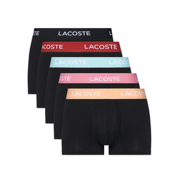 Lacoste Lacoste Σετ μποξεράκια 5 τμχ. 5H1292 Μαύρο