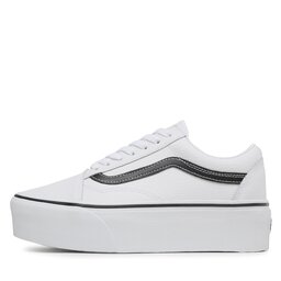

Кросівки Vans Ua Old Skool Stackform VN0A7Q5MTWB1 True White/Black, Білий