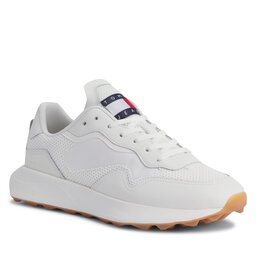Tommy Jeans Sneakers Tommy Jeans Tjm Runner Mix Material EM0EM01259 Ecru YBL
