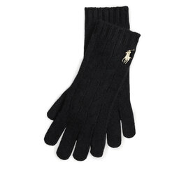 Polo Ralph Lauren Рукавички Polo Ralph Lauren 455981440001 Чорний