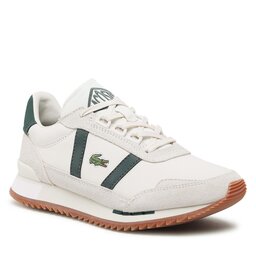 Lacoste Сникърси Lacoste Partner Retro 0721 1 Sfa 741SFA00711Y5 Off Wht/Dk Grn