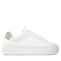 Calvin Klein Αθλητικά Calvin Klein Ff Cupsole Lace Up Lth HW0HW02570 Λευκό