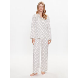 KARL LAGERFELD KARL LAGERFELD Pyjama 225W2133 Weiß Regular Fit