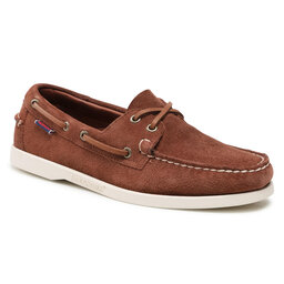 Sebago Mokassins Sebago Portland Flesh Out 7111PTW Dk Brown 901