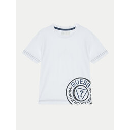 Guess Guess Camiseta N5RI15 K8HM4 Blanco Regular Fit
