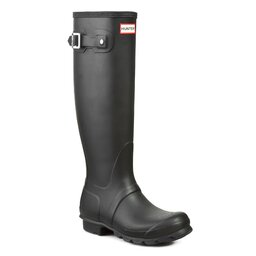 Hunter Гумени ботуши Hunter Womens Org Tall WFT1000RMA Черен