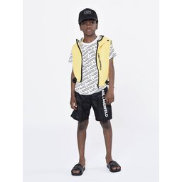 Karl Lagerfeld Kids Karl Lagerfeld Kids T-Shirt Z25395 S Λευκό Regular Fit