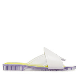 

Шльопанці Melissa Brigitte Ad 33582 Clear/White/Yellow AB702, Білий