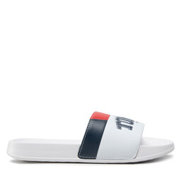 

Шльопанці Tommy Hilfiger Varsity Print Pool Silde T3B0-32274-1172 S White 100, Білий