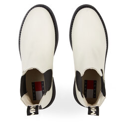 

Челсі Tommy Jeans Tjw Chelsea Flat EN0EN02311 Rich Cream YA6, Білий