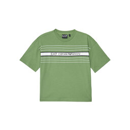 EA7 Emporio Armani EA7 Emporio Armani Camiseta 7B000069 AF10378 U7203 Verde Relaxed Fit