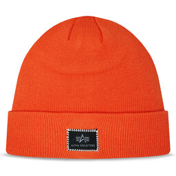 Alpha Industries Czapka Alpha Industries X-Fit Beanie 168905 Flame Orange 417