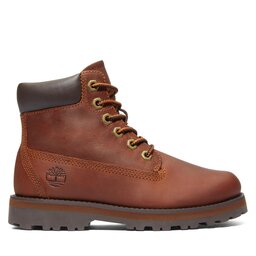 Timberland Bottes de randonnée Timberland Courma Kid Traditional6In TB0A279Q3581 Md Brown Full Grain