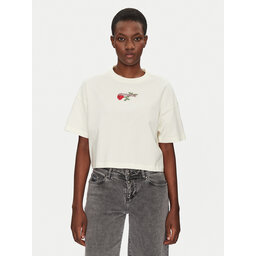 Converse Converse T-Shirt Thorned 10028306-A01 Εκρού Oversize