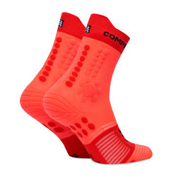 Compressport Skarpety wysokie unisex Compressport Pro Racing Socks v4.0 Trail XU00048B Czerwony