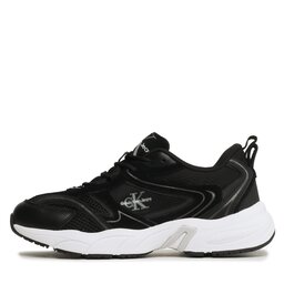 

Снікерcи Calvin Klein Jeans Retro Tennis Oversized Mesh YM0YM00636 Black/Overcast Grey 0GL, Чорний
