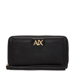 Armani Exchange Velká dámská peněženka Armani Exchange 948451 4R731 Černá
