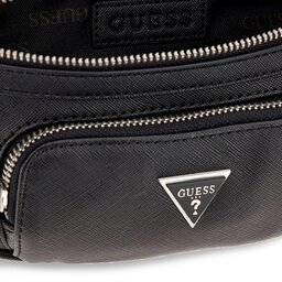 

Сумка на пояс Guess Certosa Saffiano Smart Mini Bags HMECSA P3332 BLA, Чорний