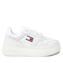 

Снікерcи Tommy Jeans Tjw Retro Basket Flatform EN0EN02536 White 0K4, Білий