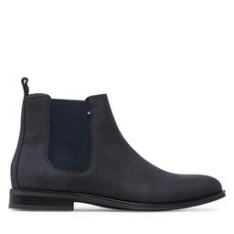 

Челсі Tommy Hilfiger Casual Hilfiger Nubuck Chelsea FM0FM04180 Desert Sky DW5, Cиній