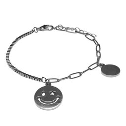 Набір з 2 браслетів ONLY Mimi 15298246 Silver 4259918, Срібний
