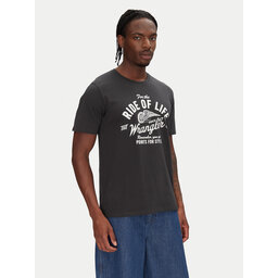 Wrangler Wrangler Camiseta Americana 112362790 Negro Regular Fit
