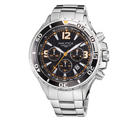 Nautica Ceas Nautica NAPNSS217 Silver/Black