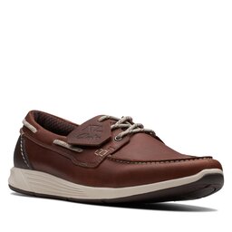 Clarks Pantofi Clarks ATL Sail Go 26170334 British Tan
