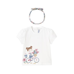 Mayoral Mayoral T-Shirt 1044 Weiß Regular Fit