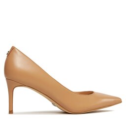 Guess Pantofi cu toc subțire Guess Bravo4 FLPBV4 LEA08 Bej