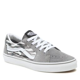 Vans Sneakers aus Stoff Vans Jn Sk8-Low VN0A5EE4N431 Grey/Black