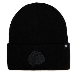 47 Brand Czapka 47 Brand NHL Chicago Blackhawks Haymaker '47 H-HYMKR04ACE-BKE Czarny