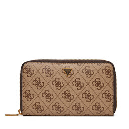 Guess Duży Portfel Męski Guess SMLYLL LEA28 Brązowy